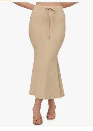 Stretchable Saree Shapewear Petticoat for Women, Cotton Blended,Petticoat,Skirts for Women,Shape Wear Dress for Saree