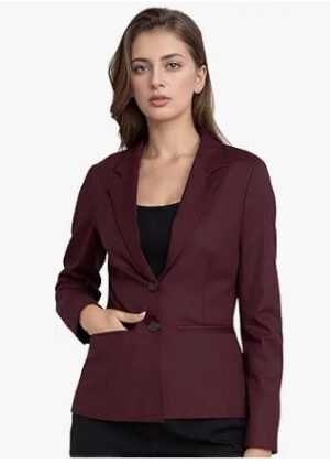 Smart Casual & Formal Blazer for Women, Regular Fit Stylish Blazer for Women