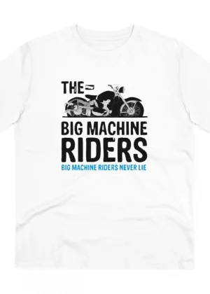 Generic Men's PC Cotton Bike Ride Design Printed T Shirt (Color: White, Thread Count: 180GSM)