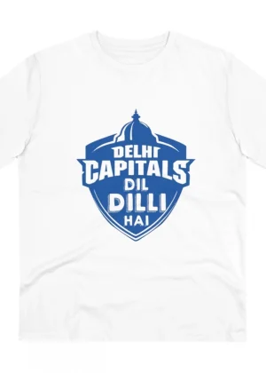 Generic Men's PC Cotton Cricket Design Printed T Shirt (Color: White, Thread Count: 180GSM)