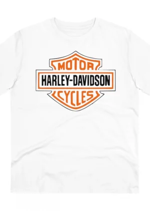 Generic Men's PC Cotton Bike Ride Design Printed T Shirt (Color: White, Thread Count: 180GSM)