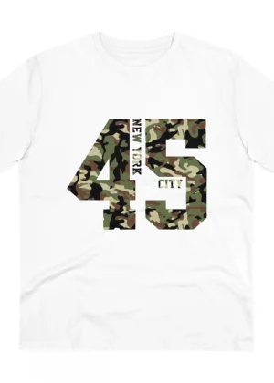 Generic Men's PC Cotton New York City Printed T Shirt (Color: White, Thread Count: 180GSM)